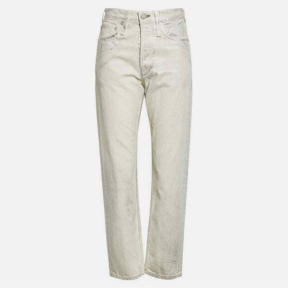Rag & Bone Maya High Rise Ankle Slim Jeans in Moonshine - Picture 1 of 9
